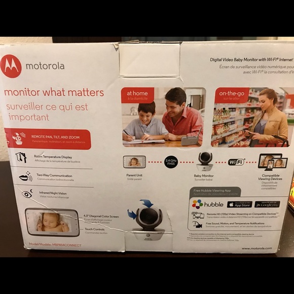 Sold‼️Motorola Baby Monitor with Wi-Fi - Picture 2 of 4